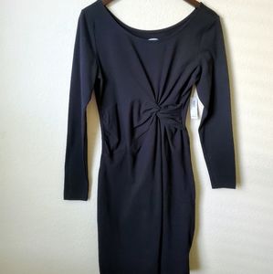 Old Navy Maternity Dress Black NWT Med